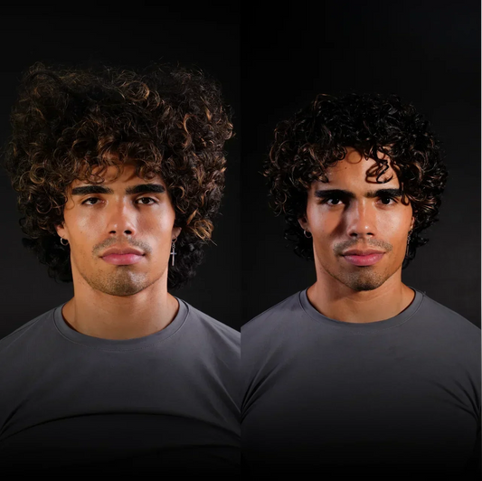 BASED Gel para Rizos - vista lateral para hombres Reino Unido