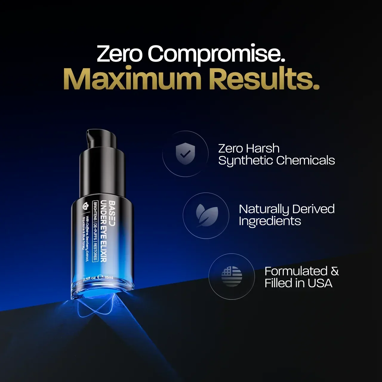 BASED Elixir Contorno de Ojos - foto lifestyle para hombres Reino Unido